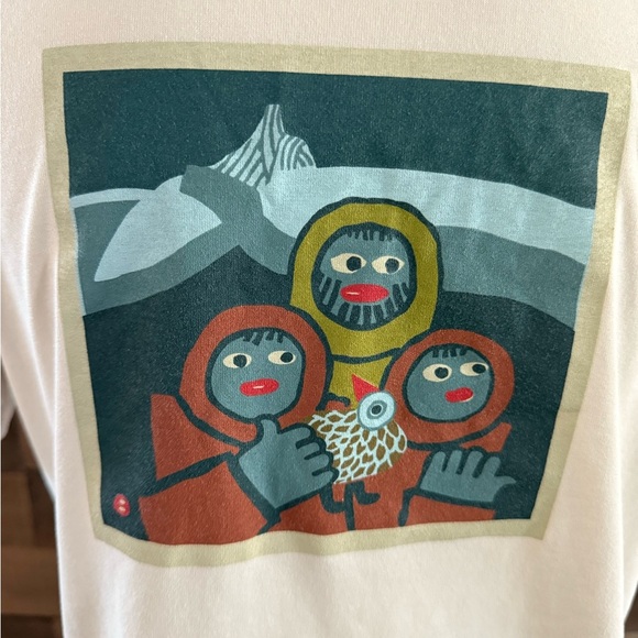 Mont Bell Graphic Tee with Arctic Design - Picture 3 of 4